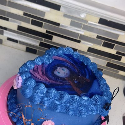 Gender Reveal Cake