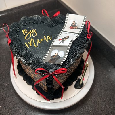 6” Inch Heart Cake  