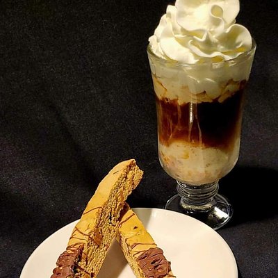 Almond Chocolate Biscotti 