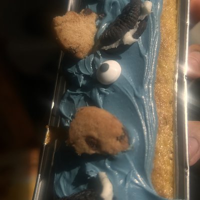 Coookie Monster Cake pan