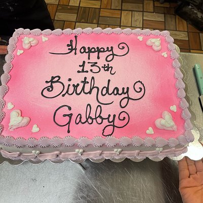 Sheet Cakes