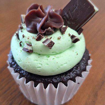 Andes Mint Cupcake
