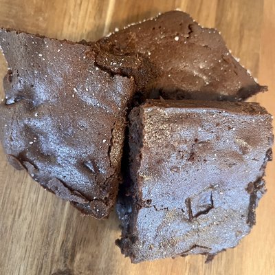 SOURDOUGH FUDGE BROWNIES