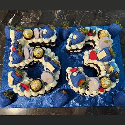 2 - UBE Number Cakes