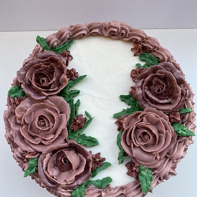 Customized Decorated Cake Order. Text (442)353-1469