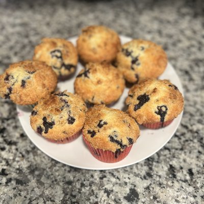 Blueberry Muffins (12) 