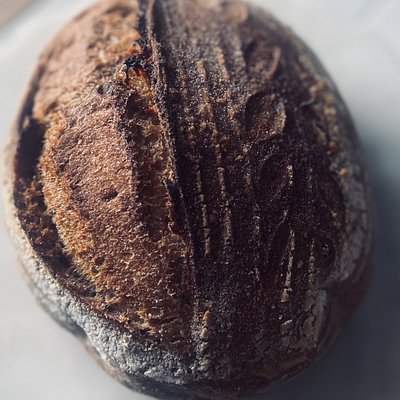 100% Whole Wheat Sourdough 