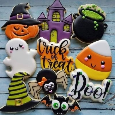 Custom Halloween COOKIES 