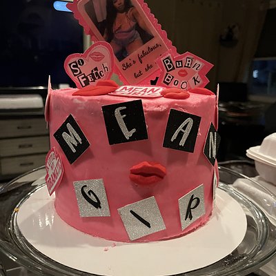 Mean Girl Theme Cake