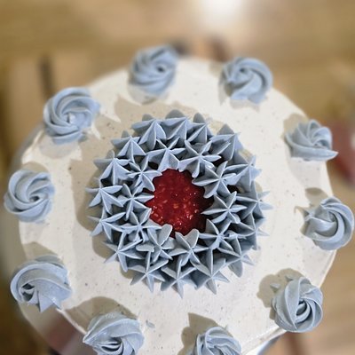 8 in 2 layer cake