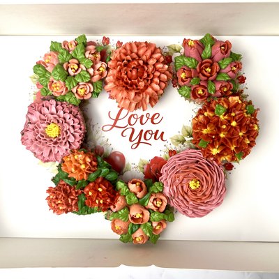 Floral Cupcake Bouquet – Set of 8 | Bouquet Floral De Cupcakes Set De 8