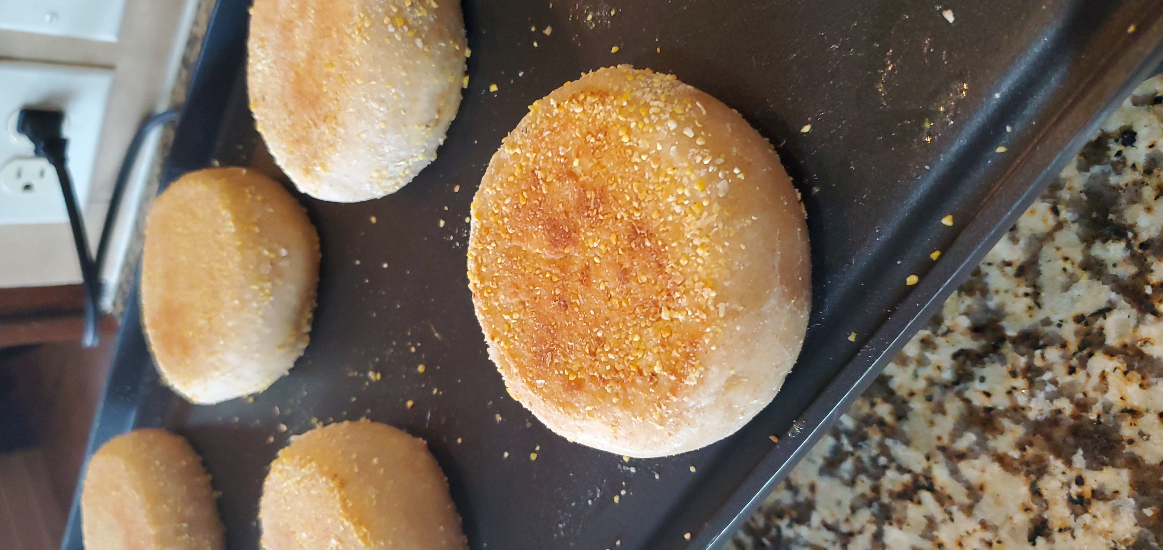 Sourdough English Muffins