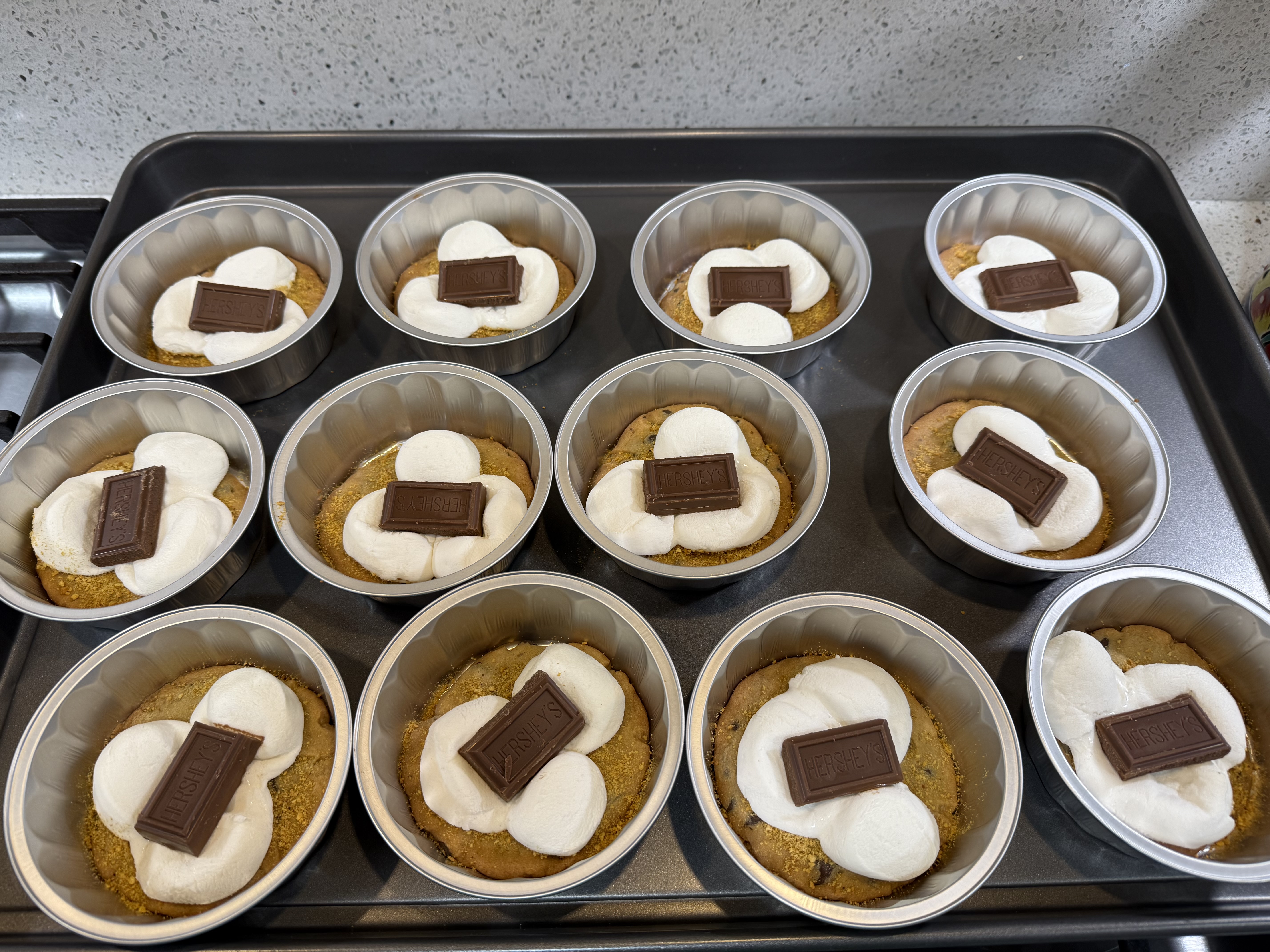 S’More Cookie Cups