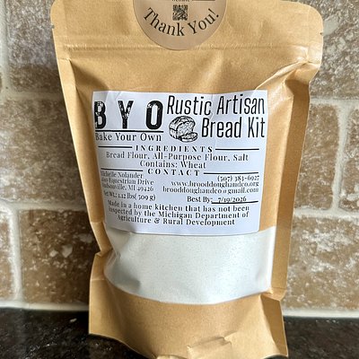 BYO (Bake Your Own)  Rustic Artisan Bread Loaf Pack 