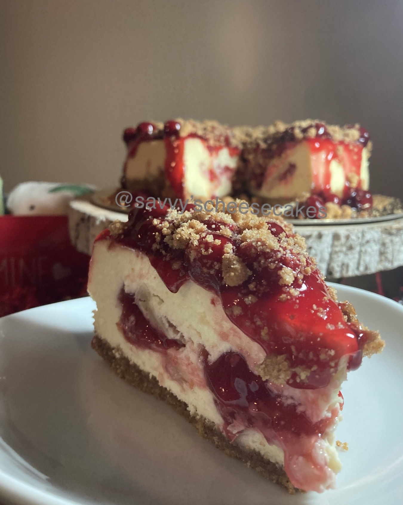 Cherry Pie Cheesecake 