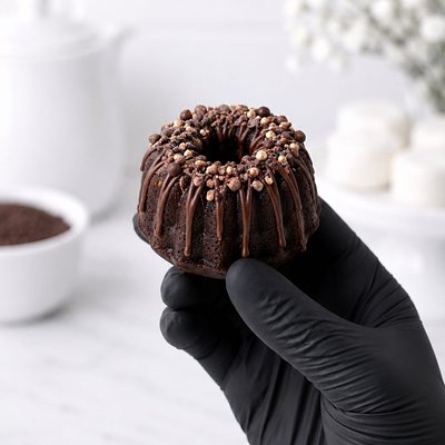 Custom Mini Bundt Brownies (12)