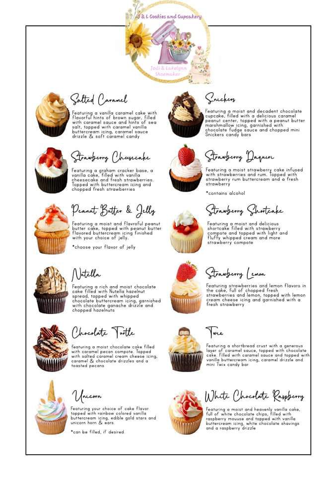 Gourmet Cupcakes (Page 2) See Description 