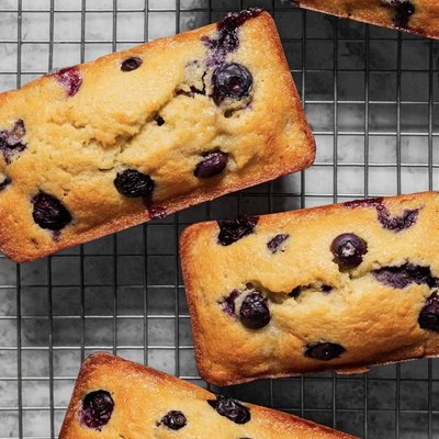 Blueberry 🫐 Mini Banana Bread 