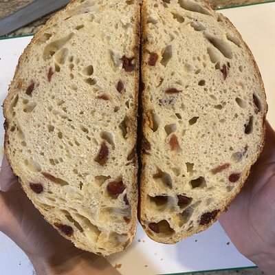 Cranberry White Chocolate Loaf