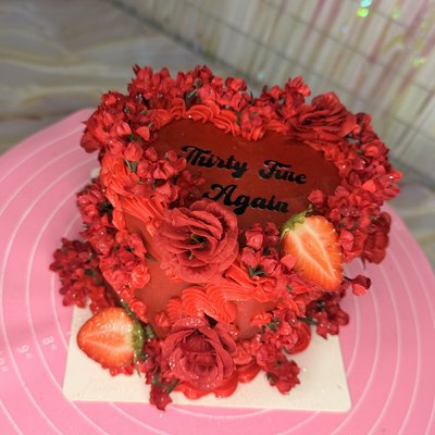 Heart 4in Bento Cake 