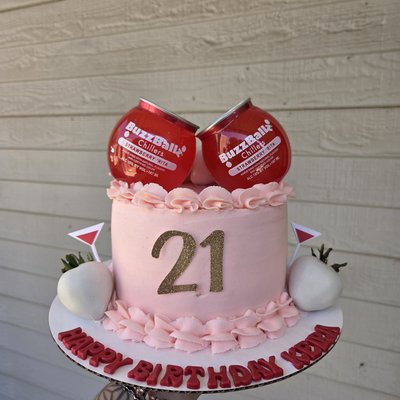 Buzzball Cake (6"2 Layer) 