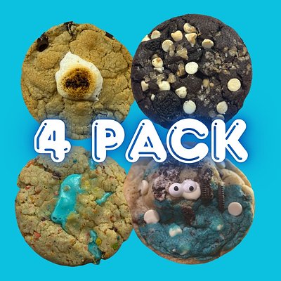 Cookie 4 Pack