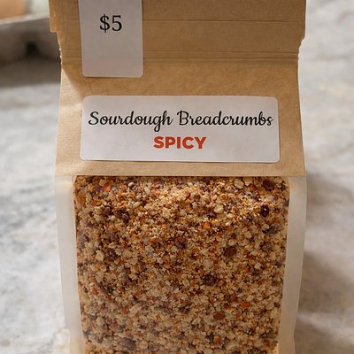 Spicy Sourdough Breadcrumbs 
