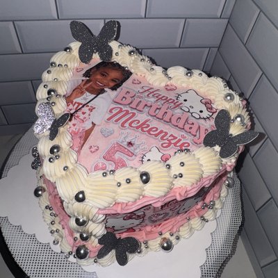 The Luxury Photo Heart Cake (serves 12–16)