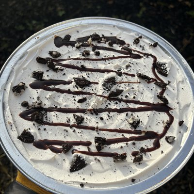 Large Chocolate Pie