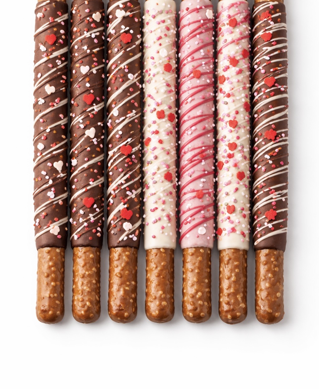 One Dozen Chocolate Covered Pretzels