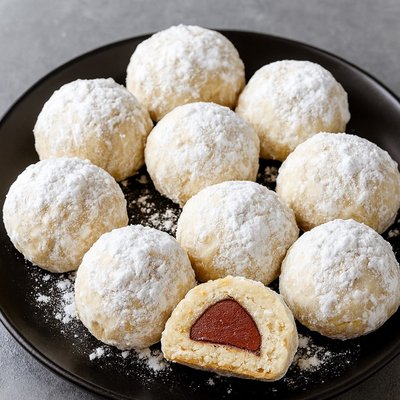 Chocolate Filled Snowball