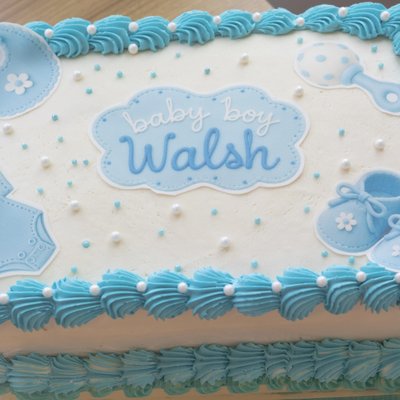 Custom Sheet Cake (9x13) 