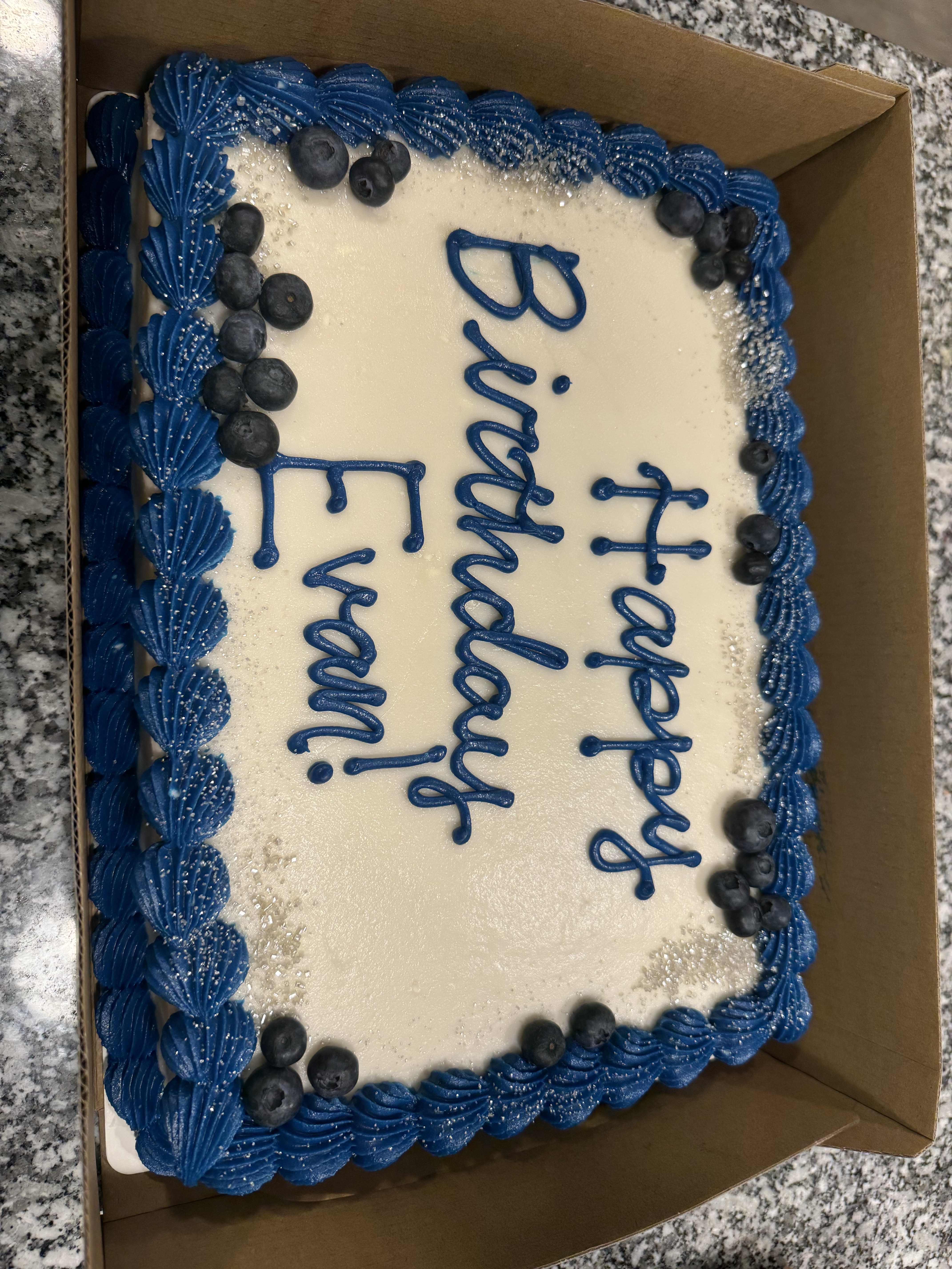 1/4 Sheet Cake 