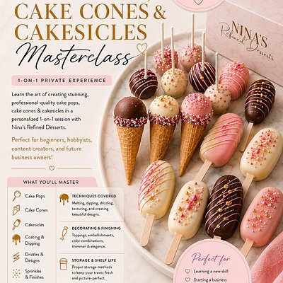Cake Cones Masterclass