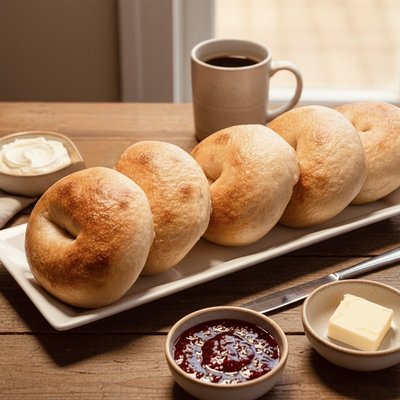 Plain Bagels