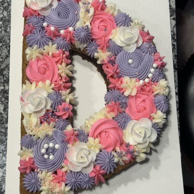 1/4 Sheet Cookie Cake - Single Layer 