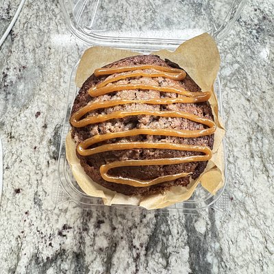 Peanut Butter Stuffed Chocolate Muffins W/ Strudel 