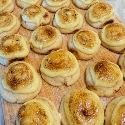 Crème Brûlée Cookies