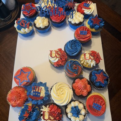 Pull Apart Number Cake