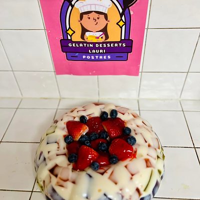 Mosaic Tres Leches Gelatin Bundt 