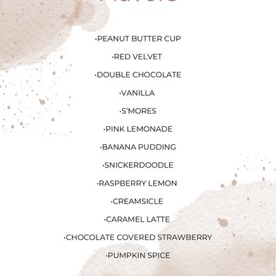 Other Cupcake Flavors 
