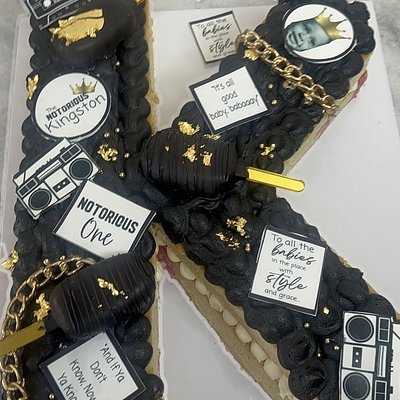 Letter & Number Cakes