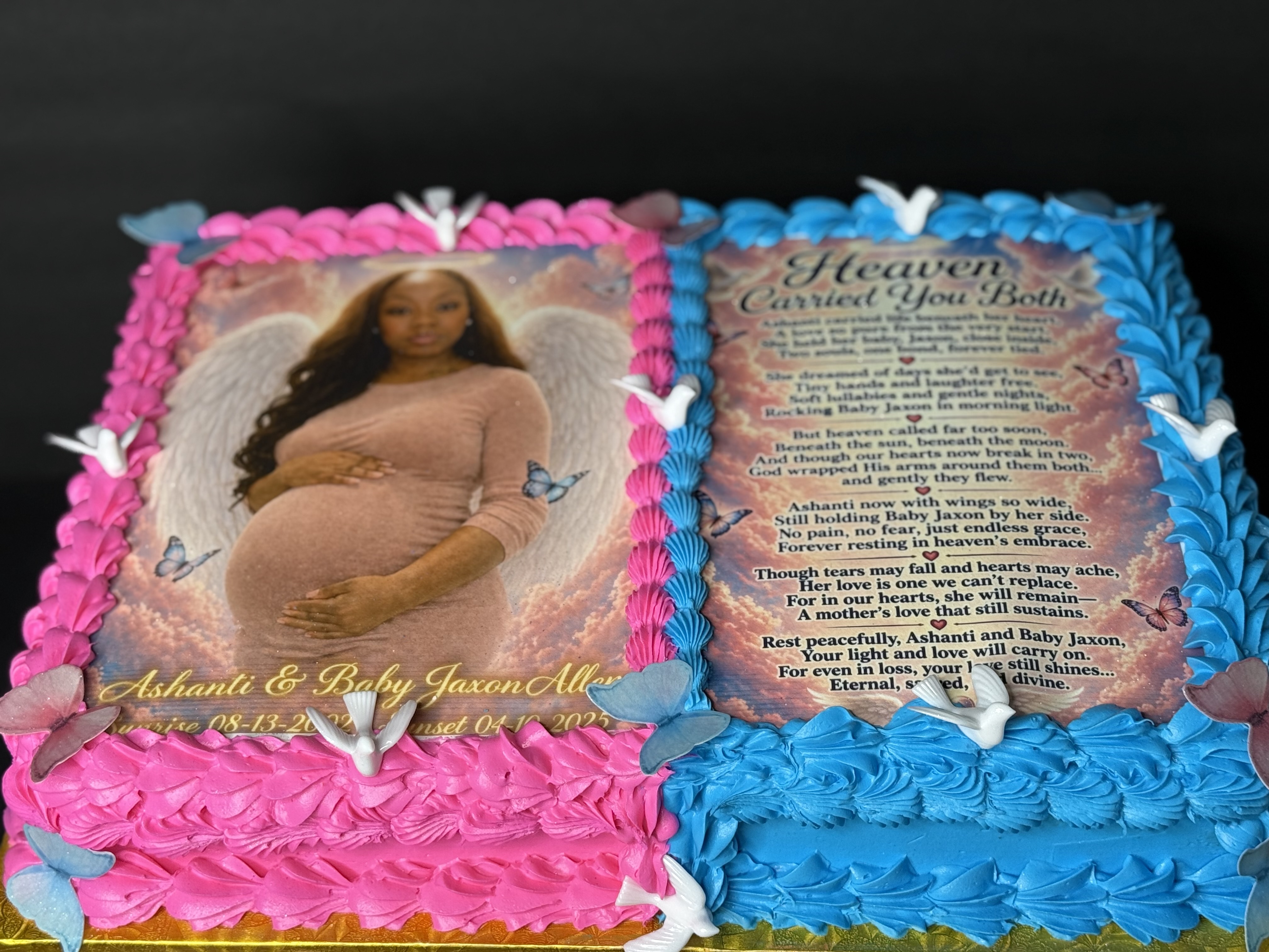 🕊️ Memorial & Celebration of Life Cakes 🕊️