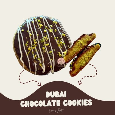Dubai Chocolate Cookies