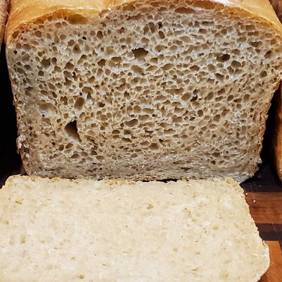 Sour Poolish Sandwich Loaf