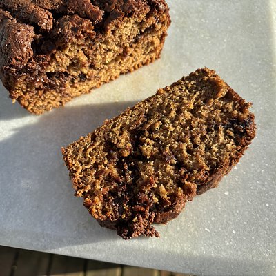 Nutella Banana Bread🍌