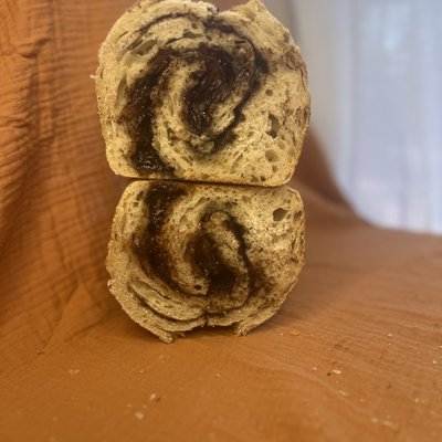 Nutella Swirl Sourdough Loaf 