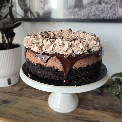 Triple Chocolate Cheesecake 