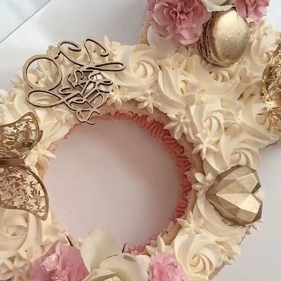 Bridal Ring Cake - She Said Yes