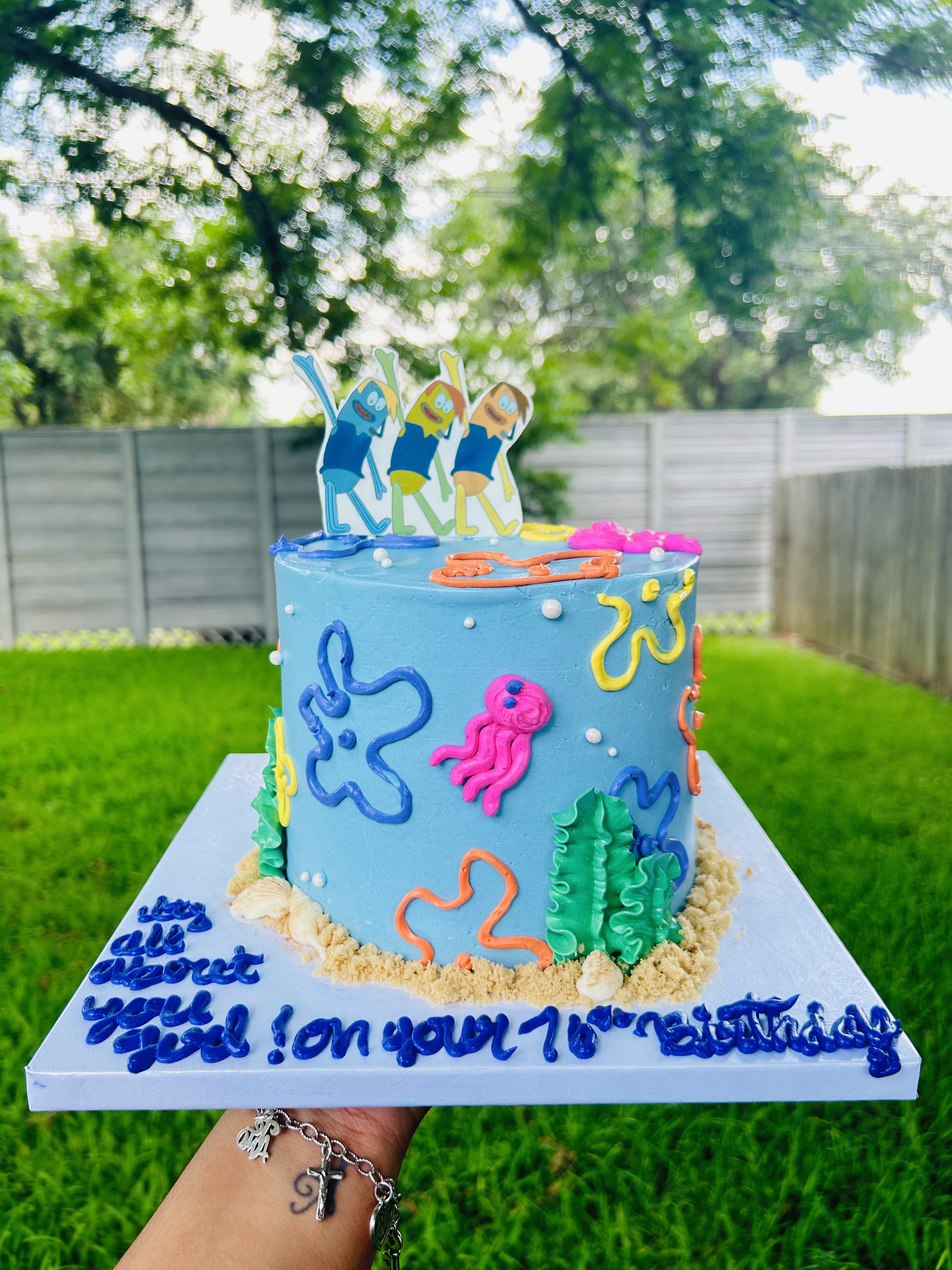 6 Inch Circle Cake (tall)